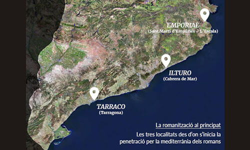La romanització a Cabrera de Mar